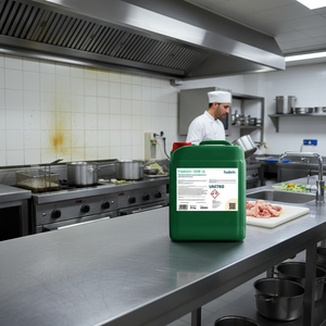 Hotel Ristorante industriale per uso alimentare detergente detergente alcalino per dissolve grassi animali e vegetali sangue - Product Image 3