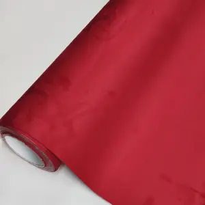 Self Adhesive Soft Suede Fabric Velvet Car Interior Wrap For Alcantara Wrap Car Door Steering Wheel Dashboard