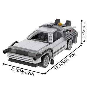 Bloques <span class=keywords><strong>de</strong></span> Construcción del Supercoche <span class=keywords><strong>de</strong></span> Carreras <span class=keywords><strong>de</strong></span> la Famosa <span class=keywords><strong>Película</strong></span> Volver <span class=keywords><strong>al</strong></span> <span class=keywords><strong>Futuro</strong></span>, Juguetes para Niños - Product Image 3