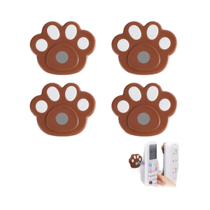 IKOPFLNモダンな環境にやさしい壁リモコンホルダー磁気サポートと4ピース収納 - Product Image 1