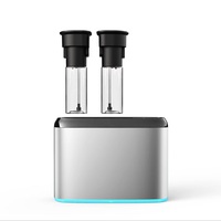 Diffuseur d'arômes automatique électrique sans eau à double buse, design moderne avec diffusion d'air froid