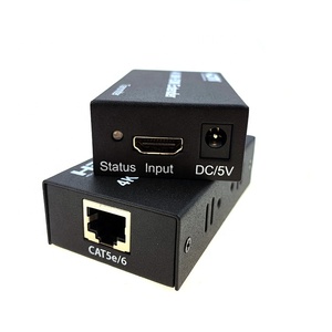 ใหม่<span class=keywords><strong>ราคา</strong></span>โรงงาน4พัน <span class=keywords><strong>HDMI</strong></span> ถึง RJ45 Extender สองคู่บิด CAT6<span class=keywords><strong>สาย</strong></span>สำหรับ60เมตรสัญญาณเครื่องขยายเสียง <span class=keywords><strong>HDMI</strong></span> Extender - Product Image 4