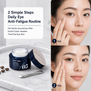 Crema de Ojos de Nueva Generación ODM, Refresca el Área de los Ojos Cansados, Hidrata, Reafirma, Mejora las Líneas Finas, para Todo Tipo de Piel, Crema de Ojos con Cafeína y Péptidos - Product Image 6