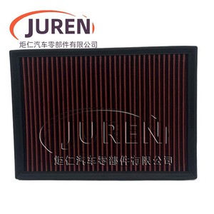 Filtro de aire de alto flujo Juren 28.8x18.6x2.6cm Número de pieza 75-6081 Para motor de coche - Product Image 1