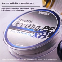 Ligne de pêche Varivas X8 Braid Super Strong 8 brins multifilament PE 300M Fabriqué au Japon 20LB 78LB Ligne de pêche au thon de mer au bar