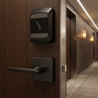 Cerradura Electrónica Premium de Aleación de Zinc para Hotel | Tarjeta de Acceso RFID, Probada en 300,000 Ciclos, Directo de Fábrica |   Software de Gestión Gratuito
