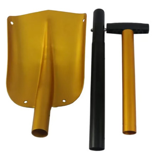 Pala para Nieve, Pala Manual de Metal para Limpieza de Autos, Campamentos y Actividades al Aire Libre - Product Image 4