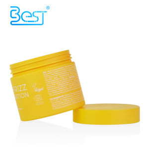 20ml 30ml 50ml 150ml 200ml 300ml 500ml plastic jar for coconut oil jars deluxe plastic jar with yellow lid 300ml