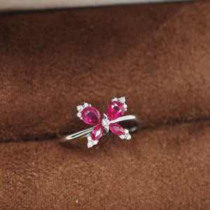 UM Jewelry 18K Solid Gold <b>Ruby</b> <b>Ring</b> Wholesale Diamond Unisex/<b>Men</b>/Women Wedding Anniversary Engagement Gift NGTC Certified - Product Image 2