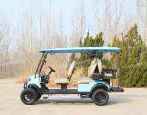 Carrito de golf 6 plazas eléctrico personalizado 72 voltios carrito de golf alto configurado calle legal - Product Image 2