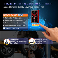 Herramienta de Activación de Sensores TPMS para Automóviles KONNWEI TK100, 315/433MHz, Bluetooth