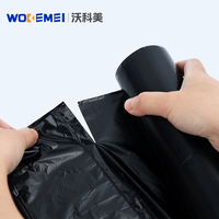 Sacs poubelles noirs en HDPE haute résistance |   Sceau thermique sérigraphié pour usage domestique, bureautique et industriel (personnalisable)