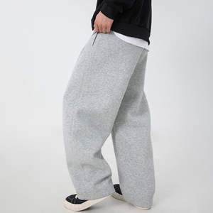 <span class=keywords><strong>Pantaloni</strong></span> da Uomo di Alta Qualità a Vita Alta, <span class=keywords><strong>Larghi</strong></span> e Plissettati, <span class=keywords><strong>Pantaloni</strong></span> Sportivi <span class=keywords><strong>Grigi</strong></span> Personalizzati - Product Image 4