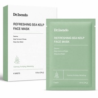 Masque Facial Profond au Collagène Véritable en Gros, 4 Pièces/Boîte, Ingrédients Herbacés pour Soin Quotidien Hydratant, Raffermissant et Éclaircissant