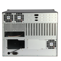 Nouvel arrivage boîtier de serveur lcd en aluminium 8u atx pour ordinateur avec écran tactile et châssis de serveur de clavier 8u