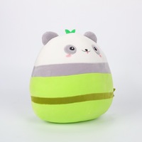 Nuevo personalizado fresa vaca plátano gato sandía cerdo/Panda juguetes de peluche personalizar frutas animales peluches juguete para niños niñas