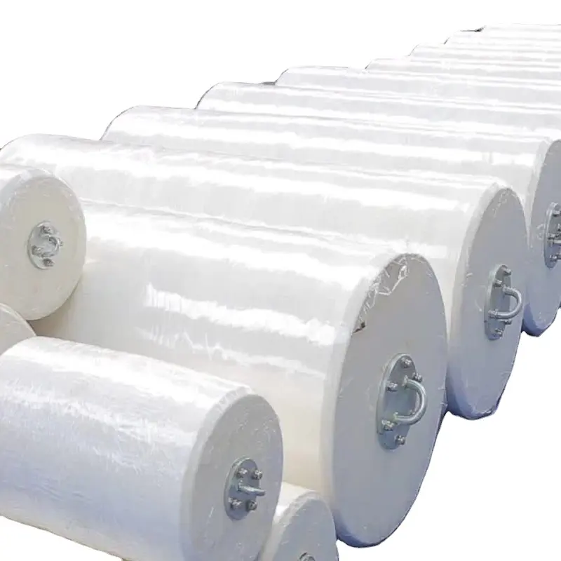 Rollo grande de papel de película transparente resistente al desgarro Etiquetas de Venta caliente de fábrica