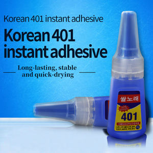 Pegamento Acrílico Original JXY Corea 401, Adhesivo Fuerte Multiusos para Metal, Plástico, Madera, Cerámica, Reparación de Calzado, Secado Rápido, 20G - Product Image 1