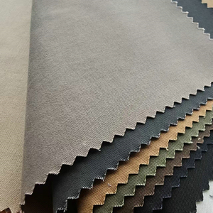 綿50% ナイロン47% スパンデックス3% 40s*16s+70d 3/1ツイル ピーチ加工 ストレッチ ダブルレイヤー ヘビーウェイト 連続染色 250gsm生地 - Product Image 2