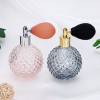 Diffuseur de parfum en verre de style nordique 100 ml avec pompe pulvérisateur, diffuseur de roseaux vide, flacons de diffuseur de voiture, soins de la peau, sérigraphie