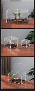 Caja <span class=keywords><strong>de</strong></span> <span class=keywords><strong>Cría</strong></span> para Reptiles, Transparente, Transpirable, Ecológica, Cerrada, Sólida, Personalizada, <span class=keywords><strong>de</strong></span> Acrílico, para Ranas y Arañas - Product Image 4