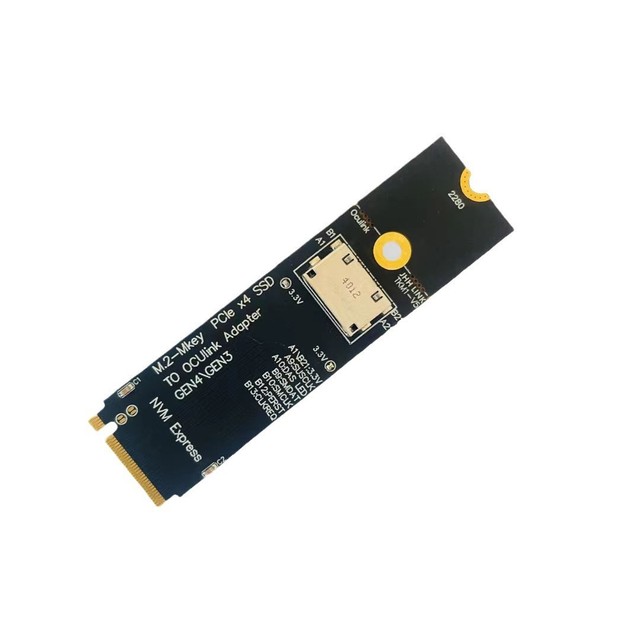 M.2 NVME to U.2 Oculink SFF-8612 adapter PCI-E NGFF adapter card GEN4