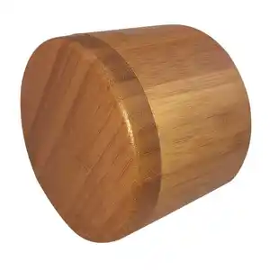 E-co-contenedor de bambú respetuoso con el medio ambiente, papelera de bambú, bien utilizado en espacio de almacenamiento para utensilios de cocina