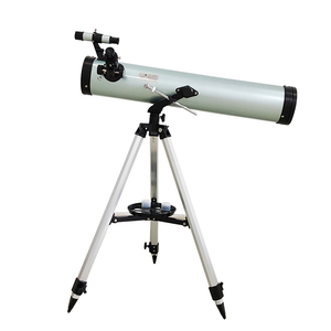 Télescope Réflecteur HD <span class=keywords><strong>Newton</strong></span> 35X-350X avec Monture AZ Réglable en Aluminium, Ouverture 76mm, Longueur Focale 700mm, pour LR-TS07 F70076M - Product Image 4