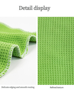 Lingettes pour bébé en coton biologique lavables et réutilisables Ananbaby personnalisées en gros, gaufrées, 2 couches, 20x20 cm, pour le soin de la peau - Product Image 3