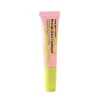 Gloss au Palmitoyl Tripeptide 1 pour les rides profondes des lèvres, effet repulpant, sans effet hydratant artificiel, à l'huile d'amande douce, végétalien, sans cruauté, marque privée