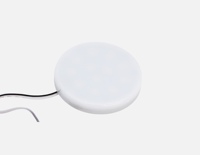 Lumière LED encastrable 12V avec capteur, écologique, à intensité variable, en plastique ABS, pour armoires à vin, bibliothèques, meubles TV, minibars d'hôtel 5017-23