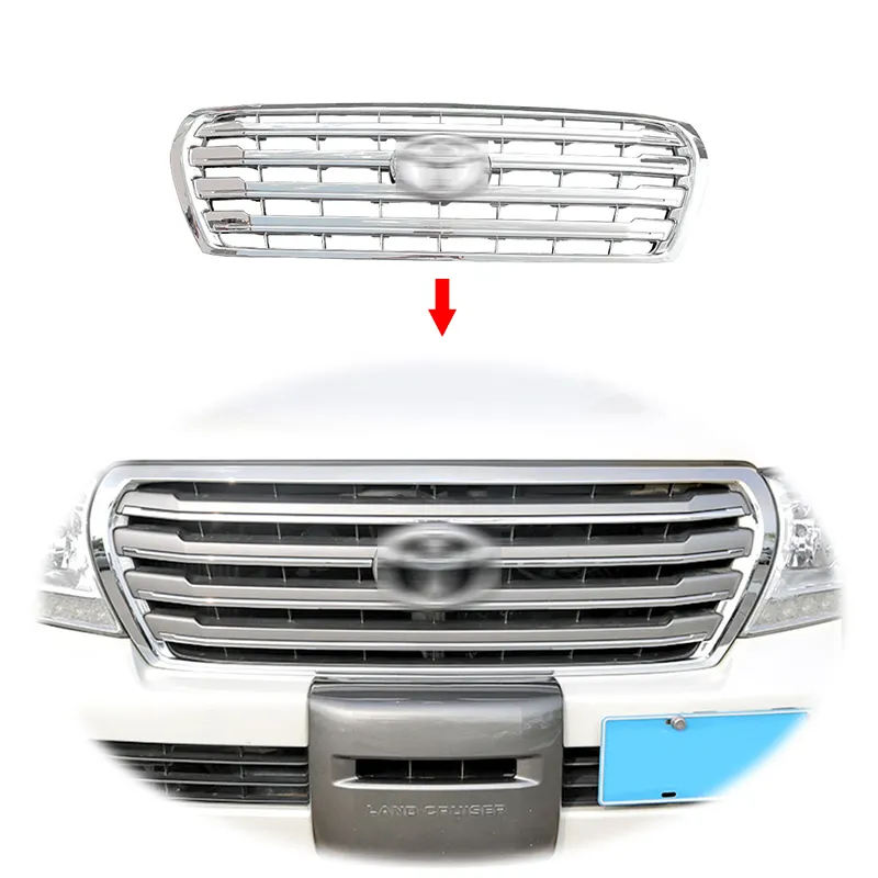 Voorbumper LC200 Grille Lc200 Grill Voor Toyota Landcruiser Landcruiser 200 LC200 Bodykit 2008-2015 Bodykit Grille