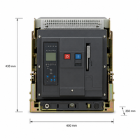 S-Schneider Masterpact MT06 MT08 MT10 MT12 MT16 N1 Pemutus Sirkuit Udara Tetap ACB 630A-1600A Peralatan Switchgear Tegangan Rendah