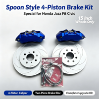 Kit d'étriers de frein Spoon, haute dissipation thermique, étriers forgés à 4 pistons, kit de freinage complet pour SUZUKI JIMNY tout-terrain fermé