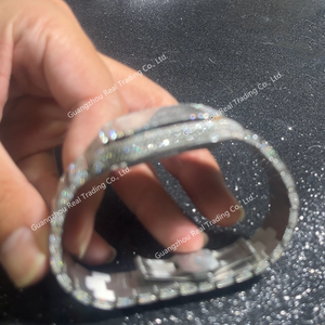 Orologio da Polso Automatico di Lusso Hip Hop con Diamanti Sintetici <span class=keywords><strong>Colorati</strong></span> VVS, Supera il Test del Diamante - Product Image 4