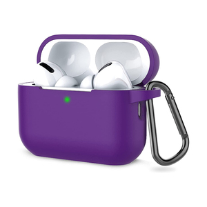 Funda minimalista delgada de silicona para auriculares <span class=keywords><strong>Airpods</strong></span> 2/3/4 Protector de pantalla a prueba de caídas con cordón para iPhone <span class=keywords><strong>Airpods</strong></span> 2 - Product Image 2