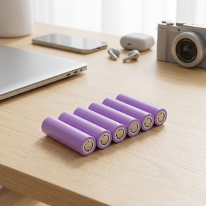 3.7V 18650 Silindirik Pil Hücresi 800mAh 1200mAh 1500mAh 2600mAh 1500 Döngü Ömrüne Sahip Tüketici Elektroniği İçin - Product Image 1