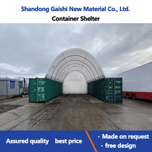 The New Listing Modern Nature PVC Tension Fabric Membrane Structure Prefab Trussed Steel Frame Aircraft Hangar Canopy Cover - Product Image 2