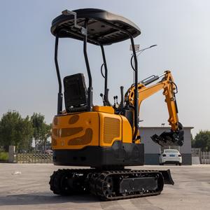 Hoge specificaties 1 ton minigraafmachine HT10G met topcilinderontwerp, nieuw dashboard en voetpedaal - Product Image 6