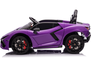 <span class=keywords><strong>Voiture</strong></span> électrique pour enfants Lamborghini Revuelto sous licence, 12V, <span class=keywords><strong>voiture</strong></span> de <span class=keywords><strong>sport</strong></span> jouet avec télécommande 2.4G pour enfants de 3 à 8 ans - Product Image 2