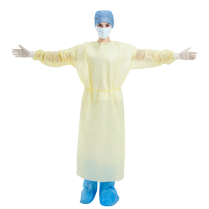 Hubei Haixin外科用コート不織布使い捨て衣類SMMS手術患者ガウン卸売隔離ガウン医療サプライヤー - Product Image 2