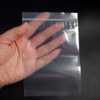 Duurzame transparante PE plastic zakjes met ritssluiting in meerdere maten voor voedselbewaring en transparante verpakkingen