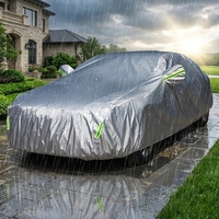 Housse de voiture imperméable en tissu Oxford, housse de protection contre la grêle, les rayures, la glace, la neige et les UV, housse de voiture pliable, abri pour voiture, housse pour SUV