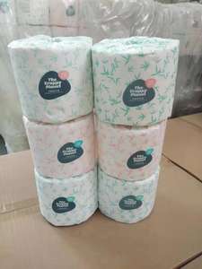 Papel Higiénico Desechable Antibacterial <span class=keywords><strong>de</strong></span> Pulpa <span class=keywords><strong>de</strong></span> Bambú, Suave, <span class=keywords><strong>de</strong></span> Buena Calidad y Resistente - Product Image 2