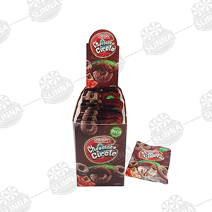 Snacks <span class=keywords><strong>de</strong></span> <span class=keywords><strong>grano</strong></span> inflado recubiertos <span class=keywords><strong>de</strong></span> <span class=keywords><strong>chocolate</strong></span> crujiente Halal, en forma <span class=keywords><strong>de</strong></span> anillo, con <span class=keywords><strong>chocolate</strong></span> rico, envasados en bolsa pequeña, al por mayor - Product Image 4