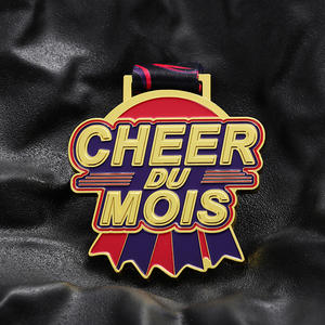 Medallón de Metal de Aleación de Zinc para Carnaval, Medalla de Carnaval con Cinta, Artesanía de Esmalte Suave, Hecho Personalizado en China - Product Image 5