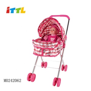 ITTL ensemble de jeu de poupée jumeaux en vinyle Offre Spéciale non toxique <span class=keywords><strong>porte</strong></span>-poupée jouet pour bébé avec musique - Product Image 5