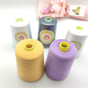 Trong Kho Bán Buôn 40S/2 Màu Nhuộm Spun 100% Polyester Chỉ May Với Màu Sắc Khác Nhau 1100 Màu Sắc - Product Image 2