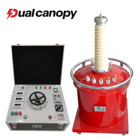 Probador de Alto Voltaje AC/DC de Doble Canopy para Fábricas, Transformador de Prueba Trifásico para SF6