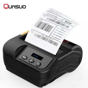 Qunsuo terminal 80mm tissu portable pos passeport photo tsc reçu x code à barres Mini imprimante thermique portable